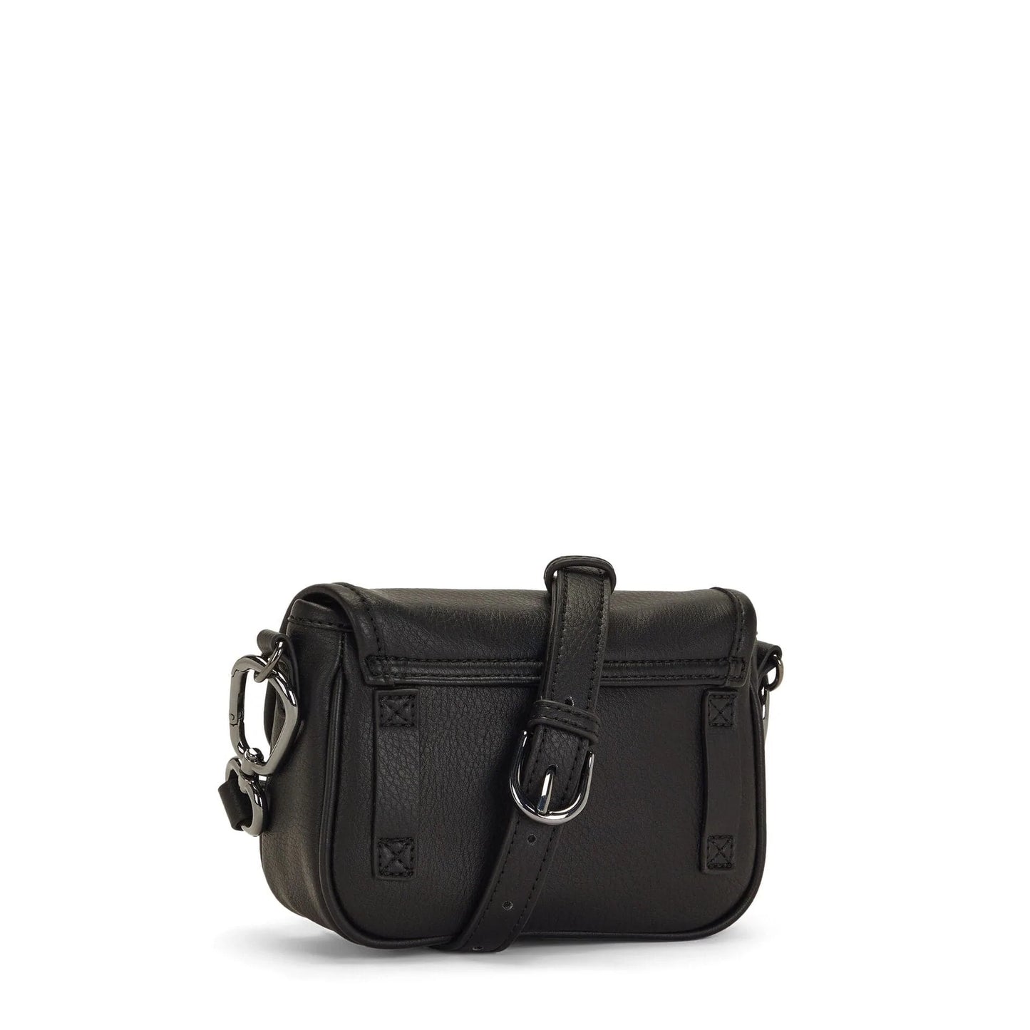 Inaki S R++ Black Faux Leather