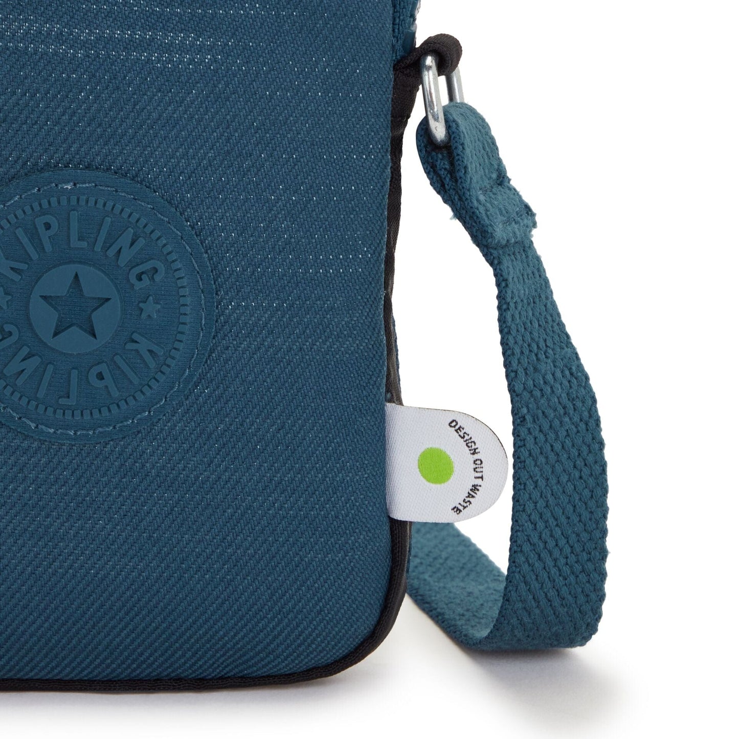 Kipling-Tally-Phone Bag-Woven Teal Bl-I5189-N15