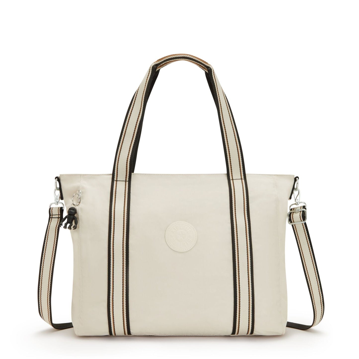 KIPLING-Asseni-Large Tote (with removable shoulderstrap)-Light Sand-I5444-W58