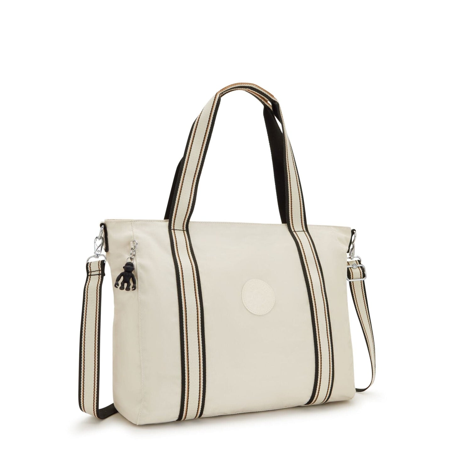 Kipling-Asseni-Large Tote (With Removable Shoulderstrap)-Light Sand-I5444-W58
