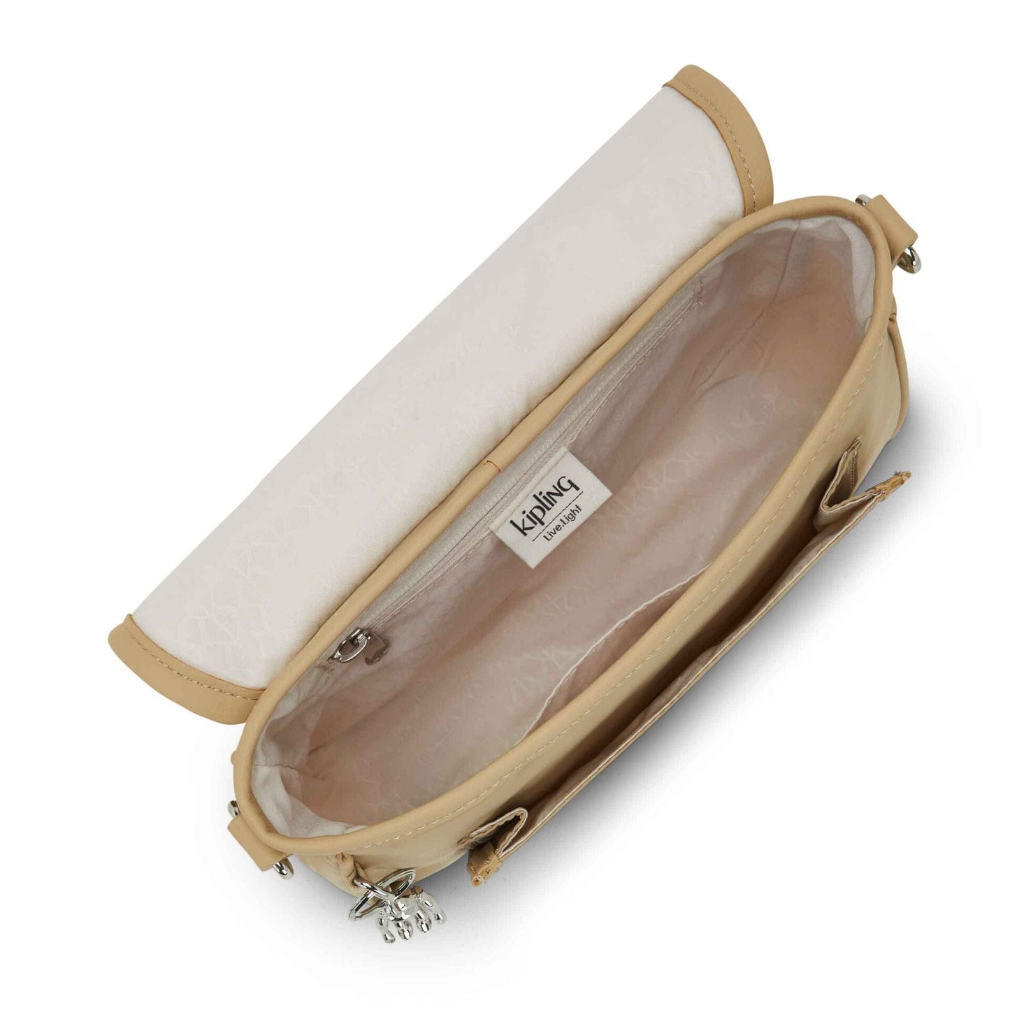 Kipling-Inaki-Medium Crossbody (With Removable Shoulderstrap)-Natural Beige-I5593-Y87