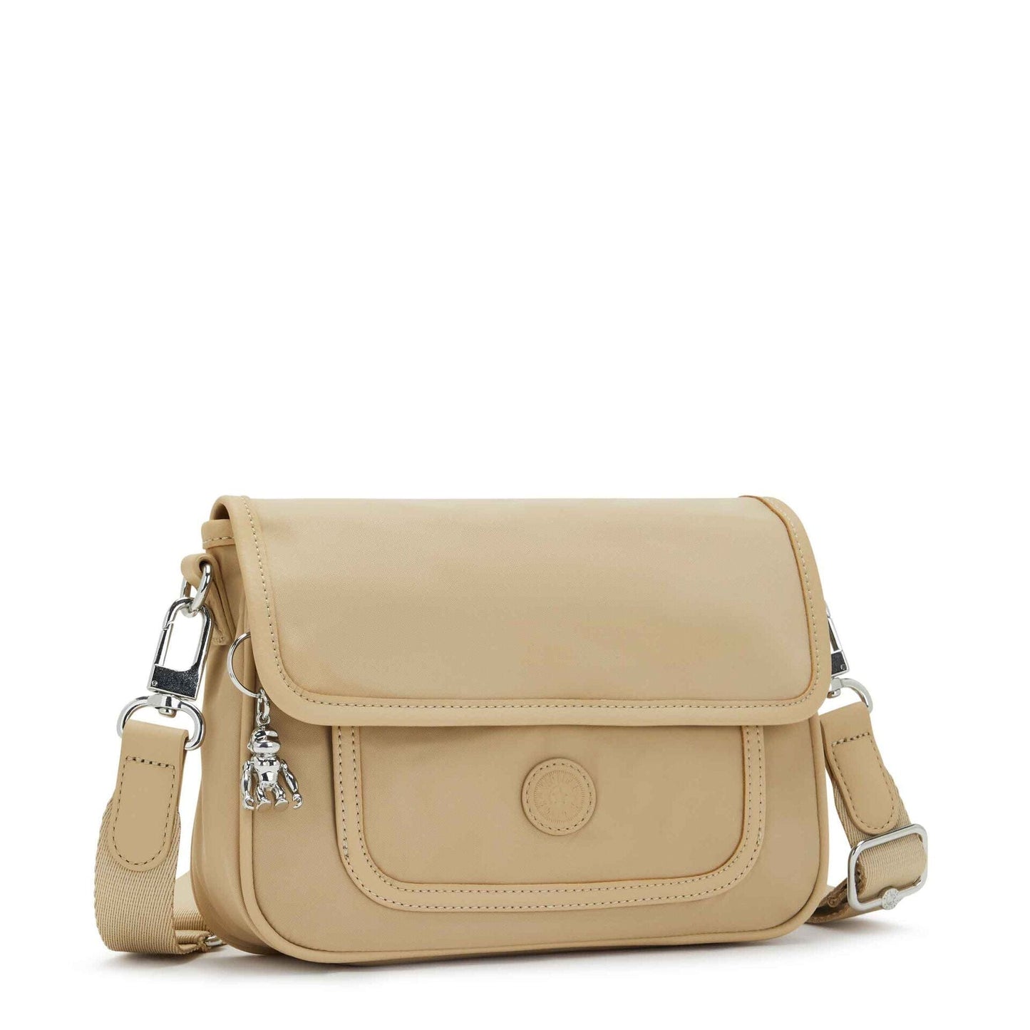 Kipling-Inaki-Medium Crossbody (With Removable Shoulderstrap)-Natural Beige-I5593-Y87