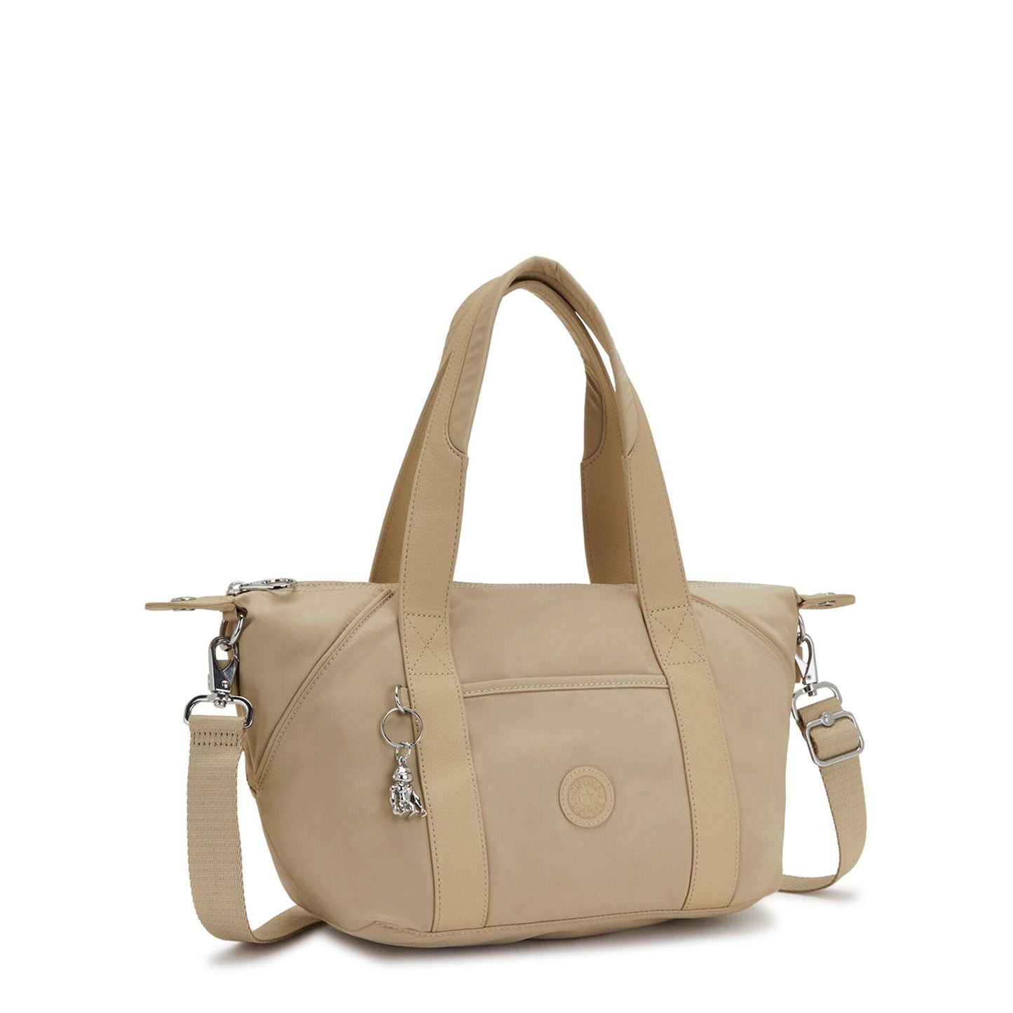 Kipling-Art Mini-Small Handbag (With Removable Shoulderstrap)-Natural Beige-I5874-Y87