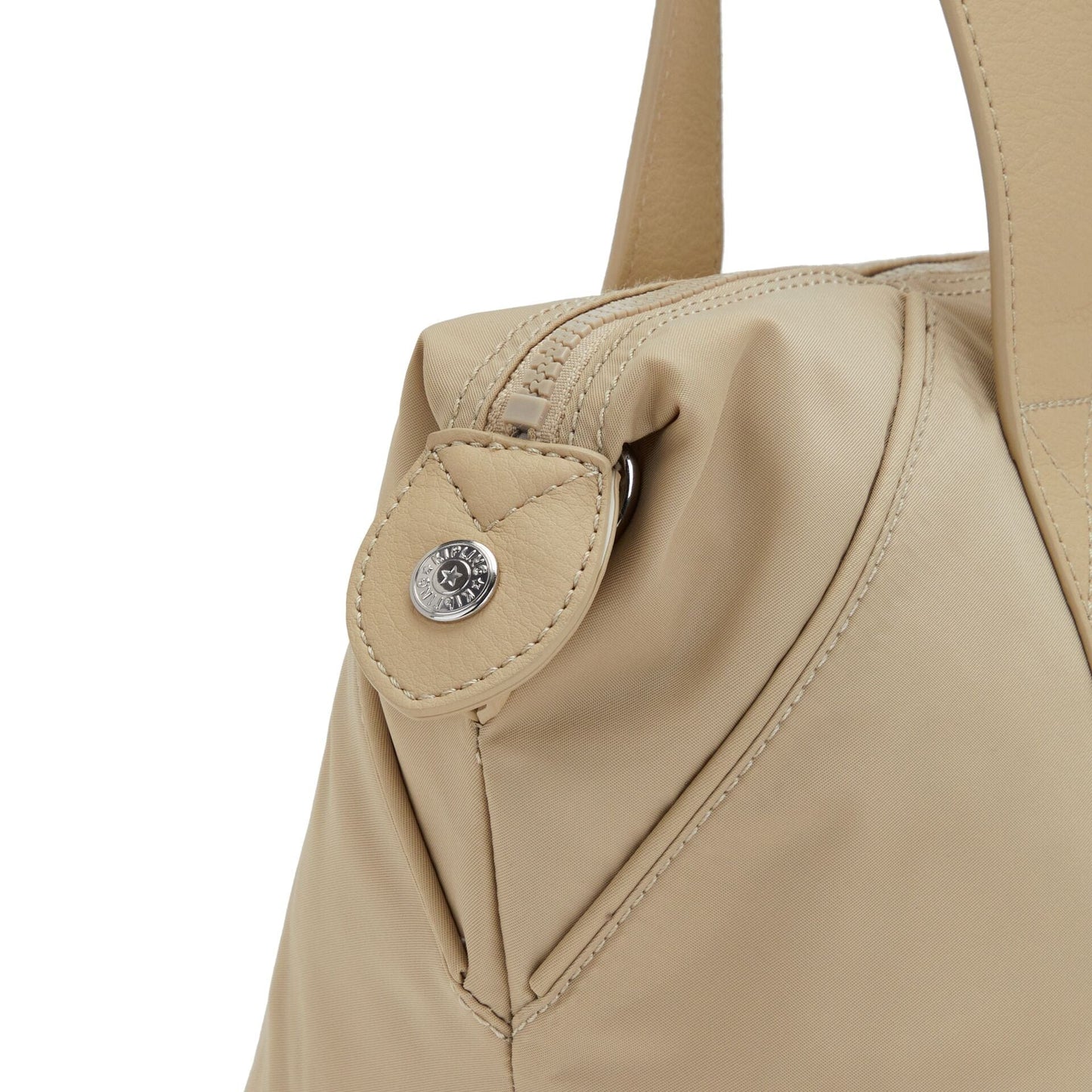 Kipling-Art Mini-Small Handbag (With Removable Shoulderstrap)-Natural Beige-I5874-Y87