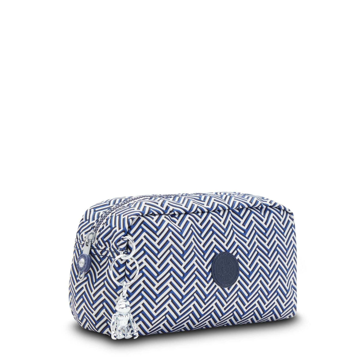 Kipling Medium Pouch Female Urban Chevron Gleam