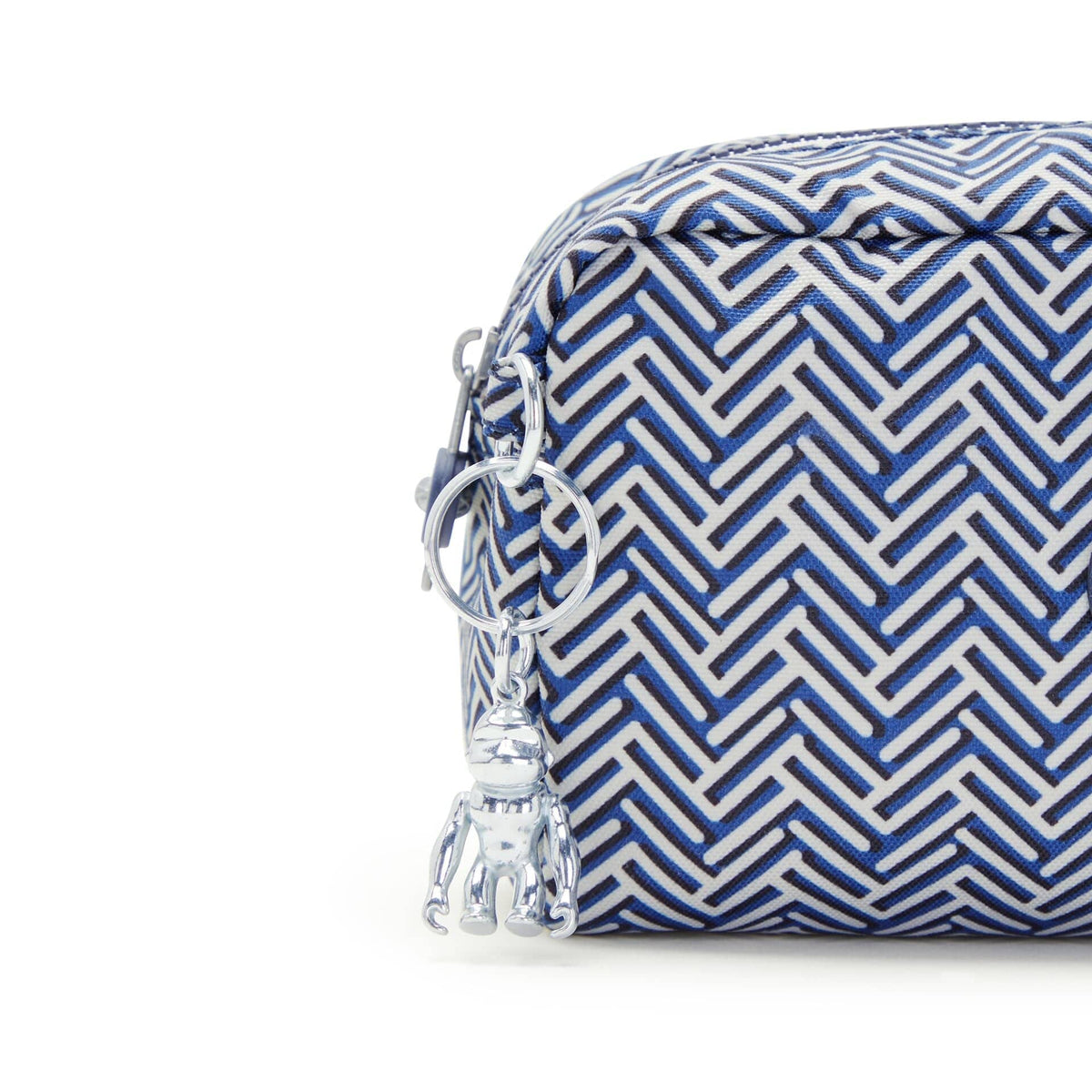 Kipling Medium Pouch Female Urban Chevron Gleam