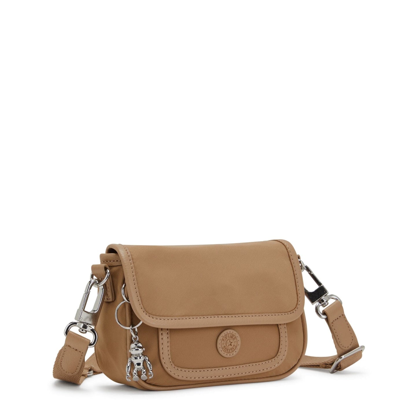 Kipling-Inaki S-Small Crossbody (With Removable Shoulderstrap)-Soft Almond-I6271-R13