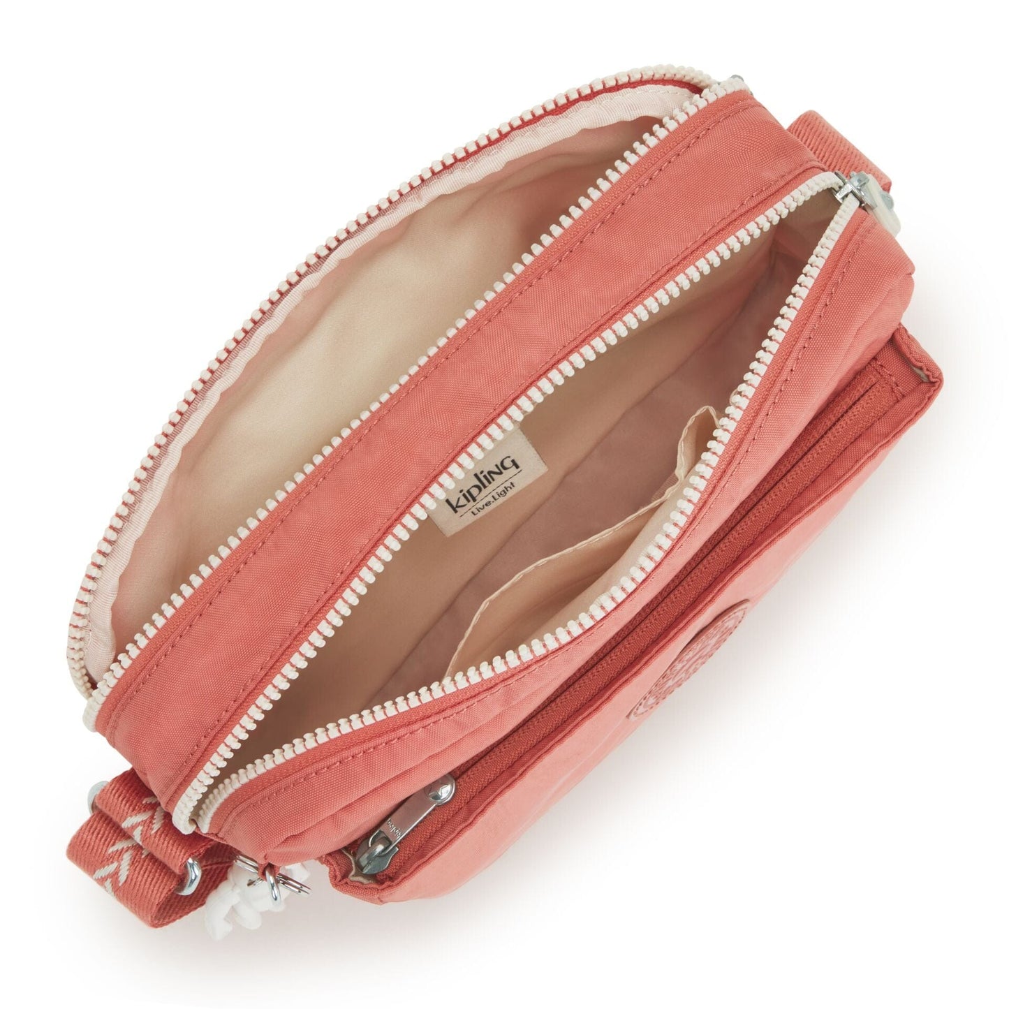 Kipling-Abanu M-Medium Crossbody-Vintage Pink-I7076-Y61