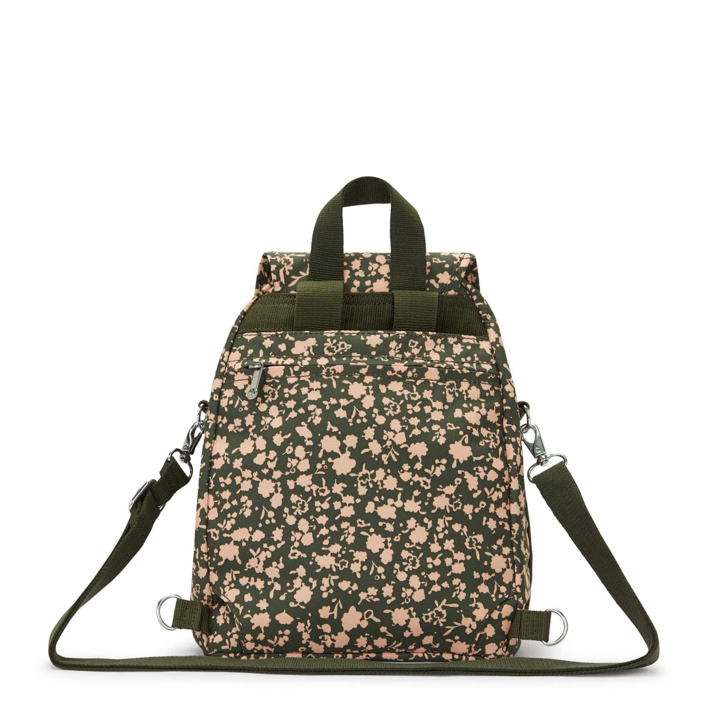 Kipling-Firefly Up-Small Backpack (Convertible To Shoulderbag)-Fresh Floral-I7452-Z80
