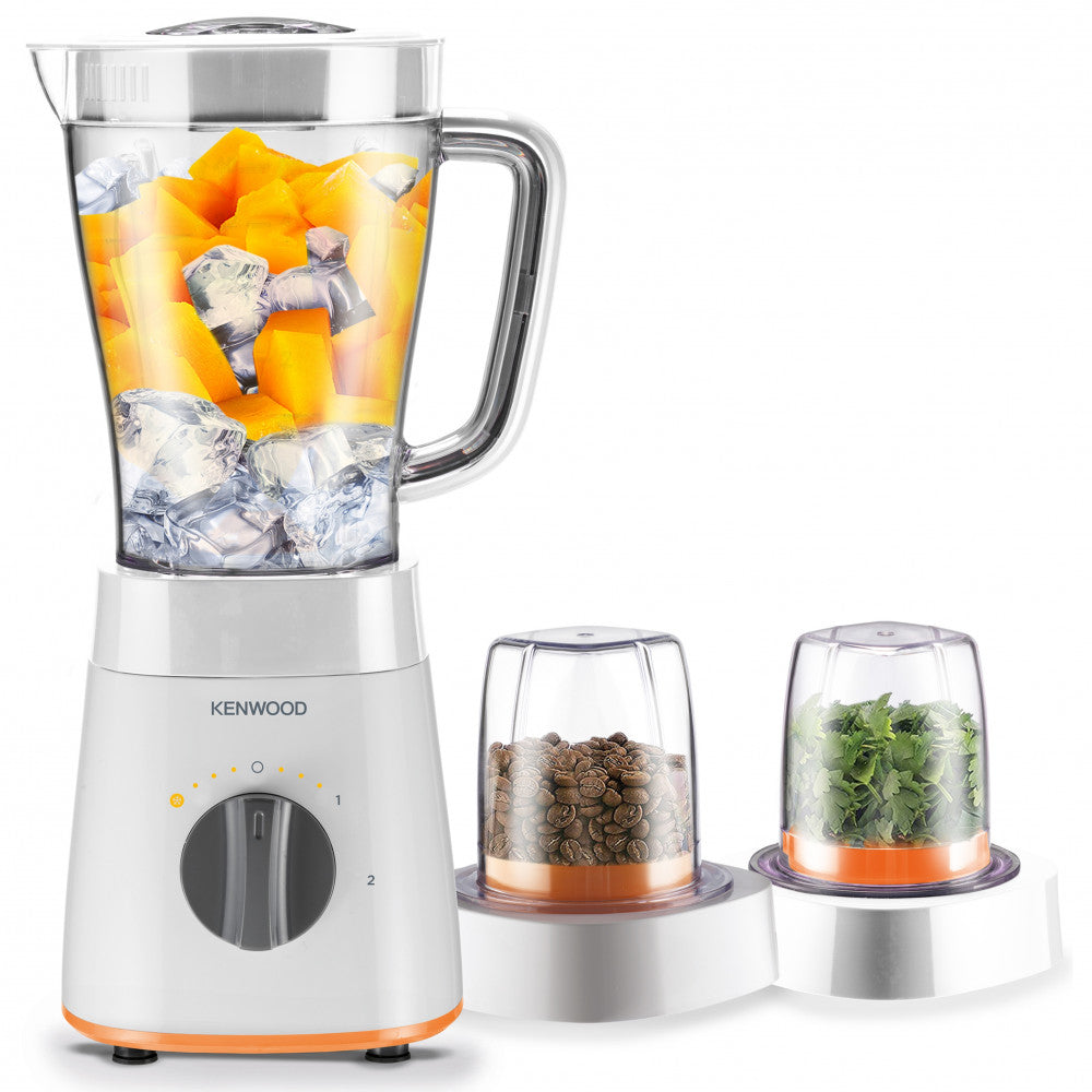 Kenwood 1.5L Blender With Mill 500W White Blp15.360Wh