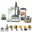 Kenwood 1000W Multi-Functional Food Processor Silver, Fdm71.980Ss