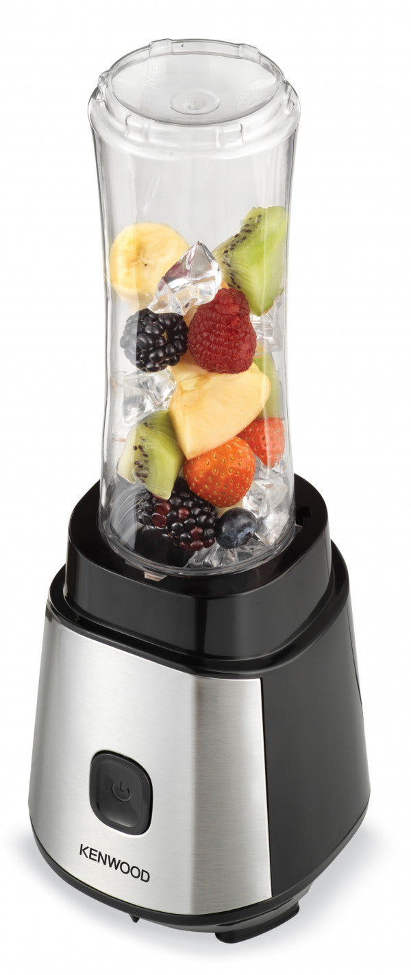 Kenwood 350W Smoothie Maker With 570Ml & 400Ml Jar Black/Silver Blm05.A0Bk
