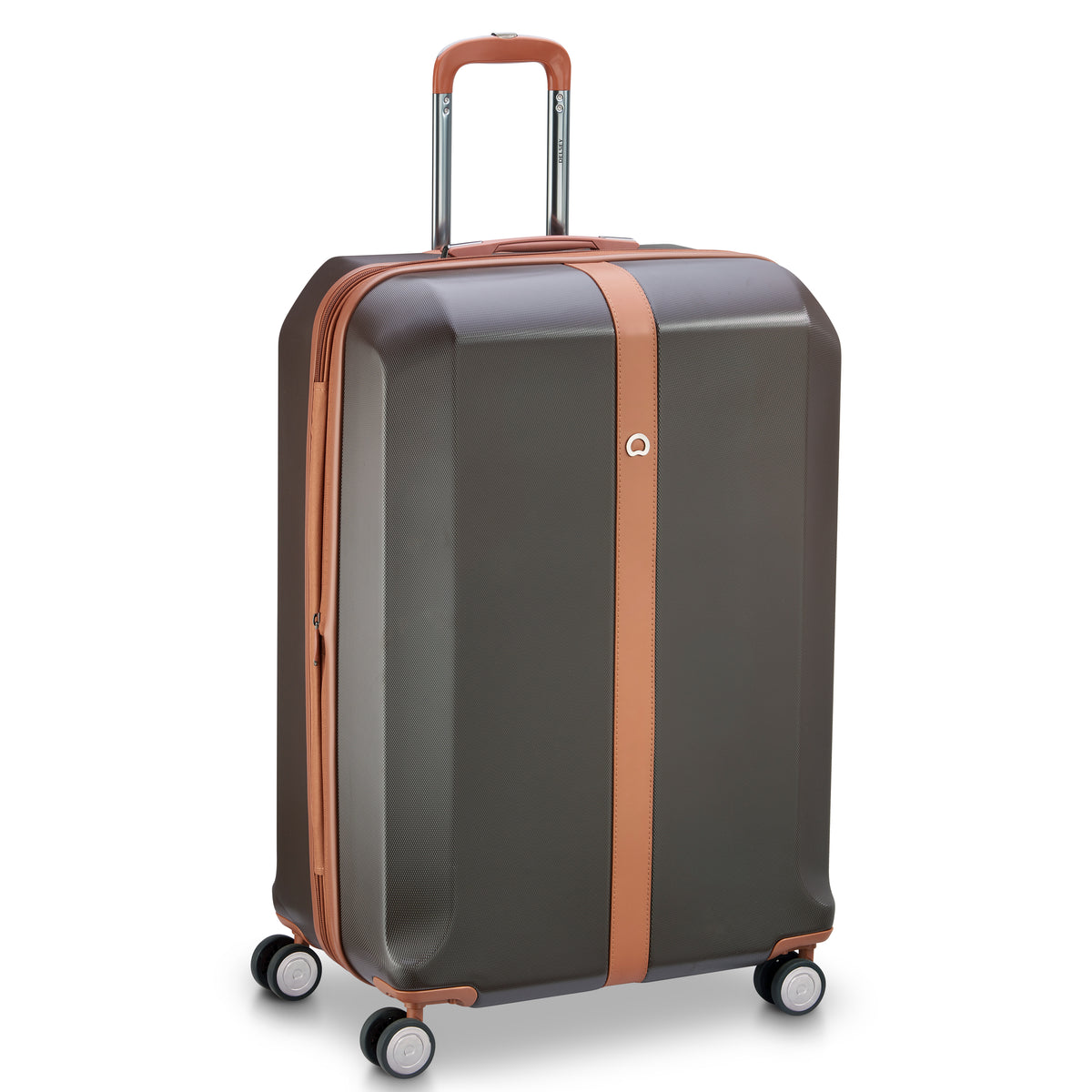 Delsey Paris Promenade 81Cm Hardcase 4 Wheel Trolley Chocolate - 00115283006