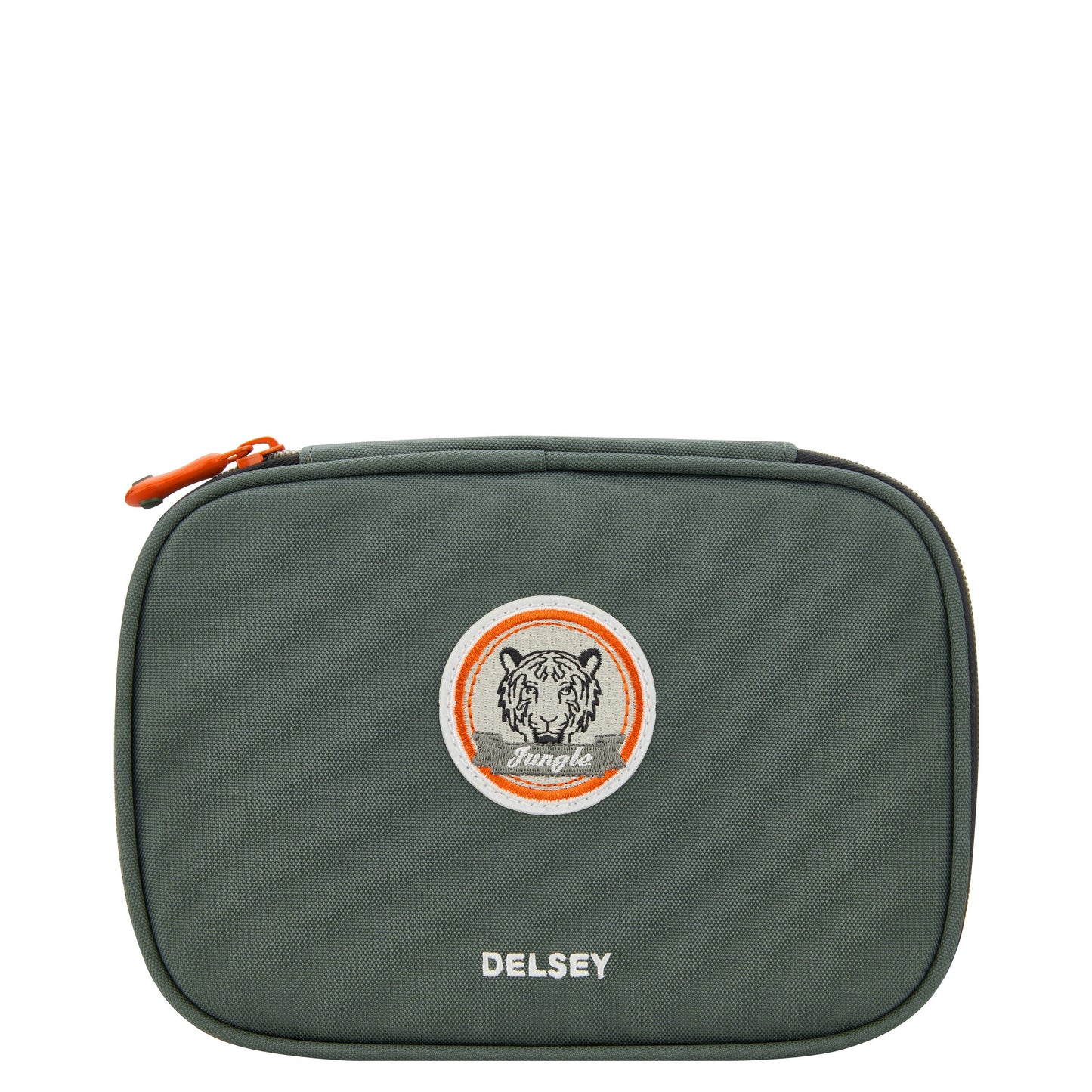 DELSEY SCHOOL 2018 LARGE PENCIL BOX KHAKI 00339317503 KHAKI