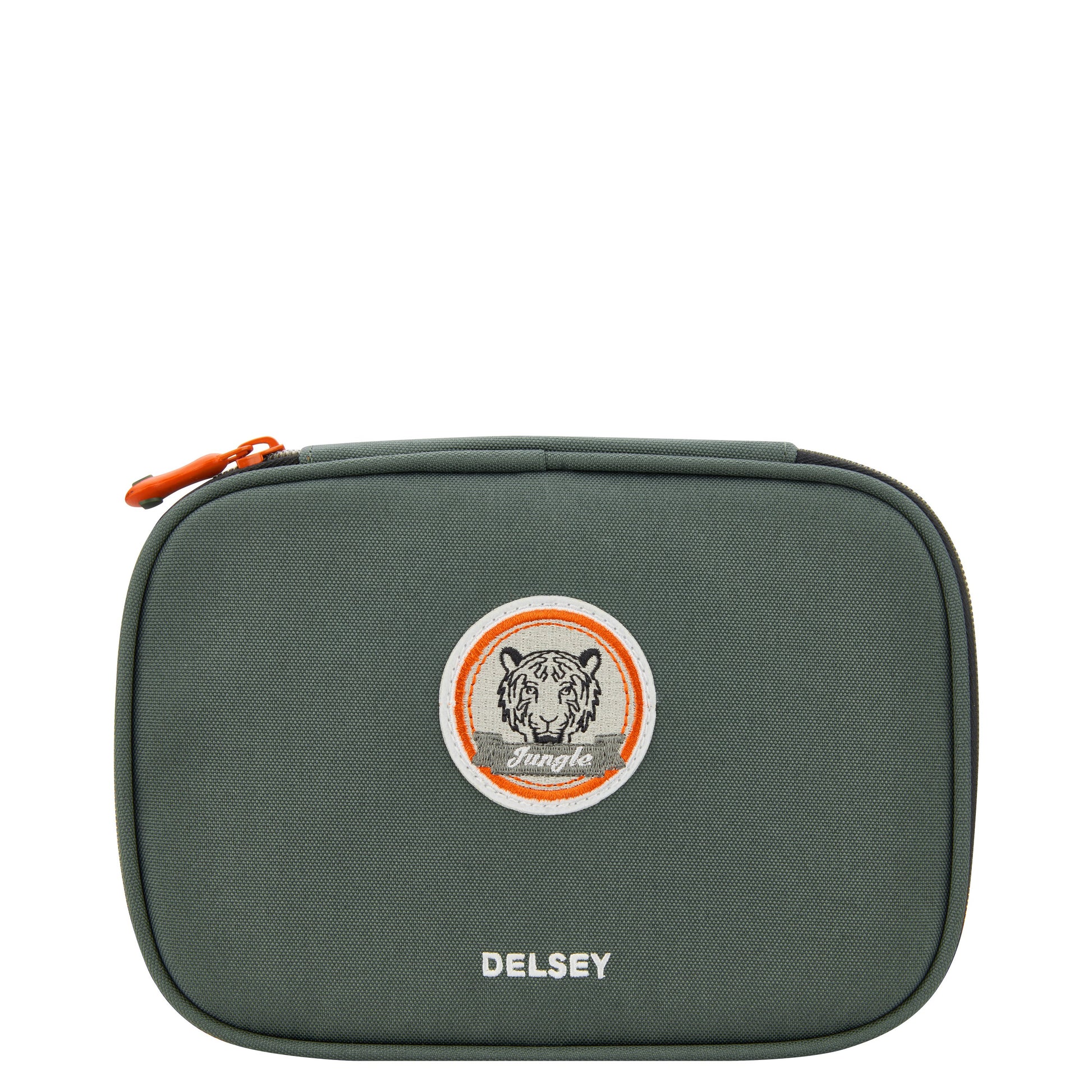 DELSEY SCHOOL 2018 LARGE PENCIL BOX KHAKI 00339317503 KHAKI