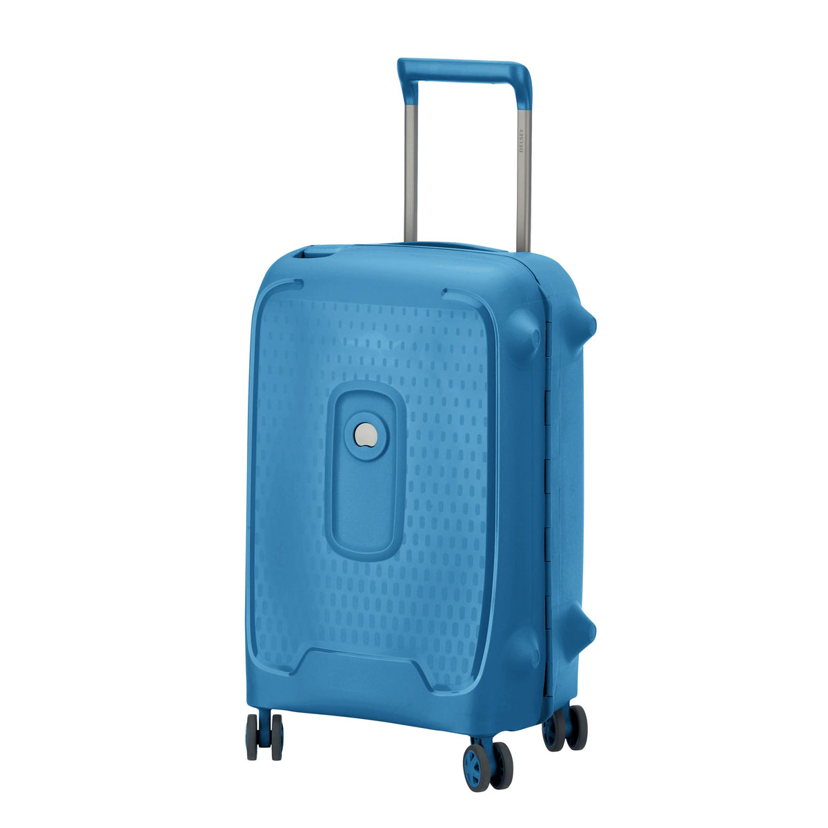 Delsey Paris Moncey 55Cm Softcase 4 Double Wheel Cabin Luggage Trolley Light Blue - 00384480112