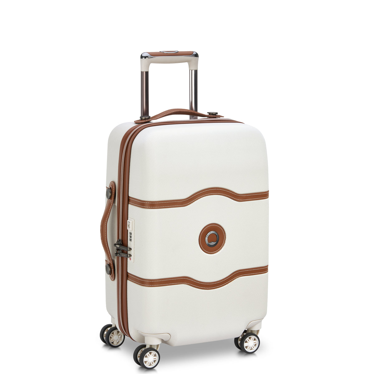 Delsey Paris Chatelet Air 55Cm Hardcase 4 Double Wheel Cabin Luggage Trolley Angora - 167280115