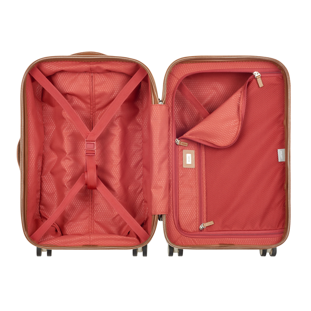 Delsey Paris Chatelet Air 55Cm Hardcase 4 Double Wheel Cabin Luggage Trolley Angora - 167280115