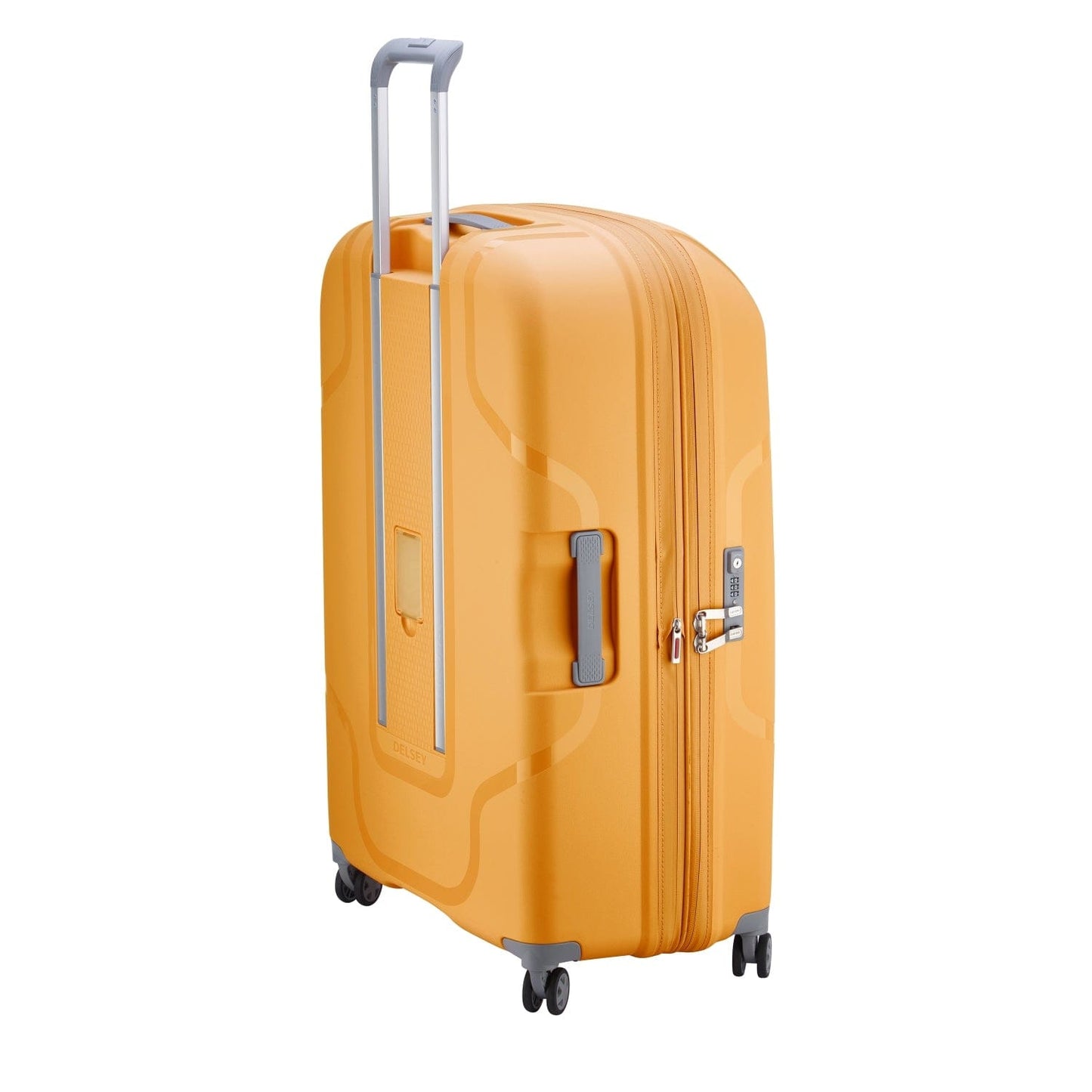 Delsey Paris Clavel 83cm Hardcase 4 Double Wheel Expandable Check-In Luggage Trolley Yellow - 00384583005