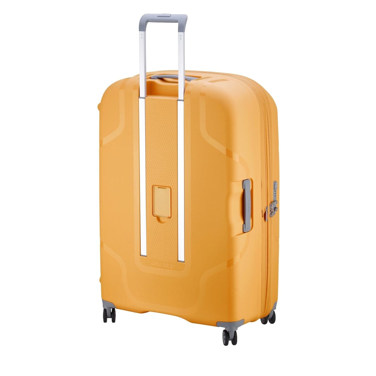 Delsey Paris Clavel 83cm Hardcase 4 Double Wheel Expandable Check-In Luggage Trolley Yellow - 00384583005