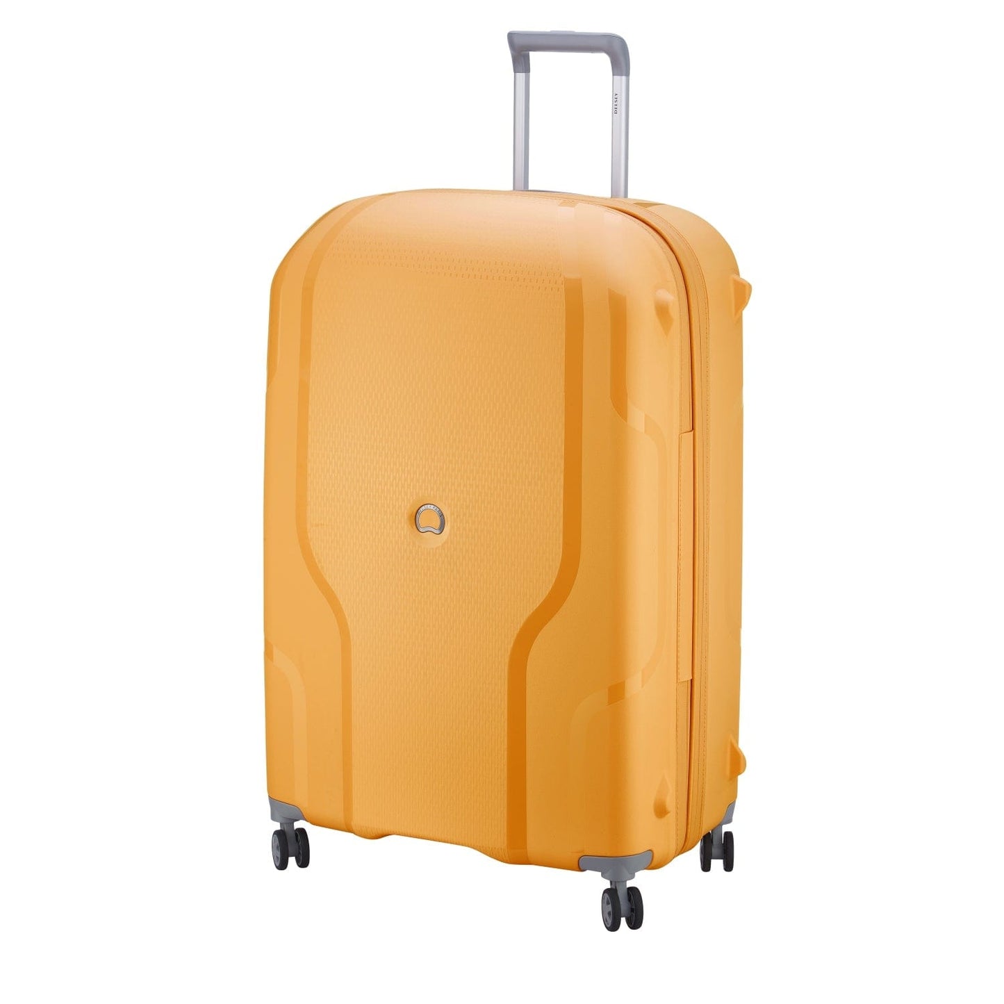 Delsey Paris Clavel 83cm Hardcase 4 Double Wheel Expandable Check-In Luggage Trolley Yellow - 00384583005