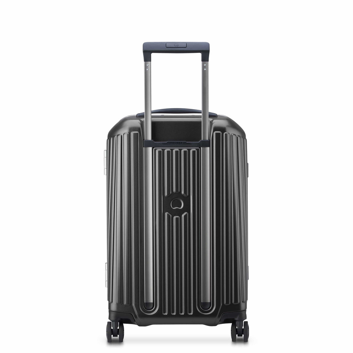 Delsey Paris Securetime Frame 55Cm Hardcase 4 Double Wheel Cabin Luggage Trolley Anthracite - 00217480101
