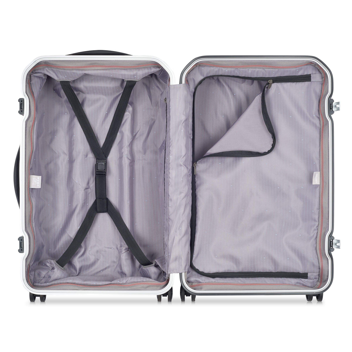 Delsey Paris Securitime Frame 68Cm Hardcase 4 Double Wheel Check-In Luggage Trolley Anthracite - 00217481101