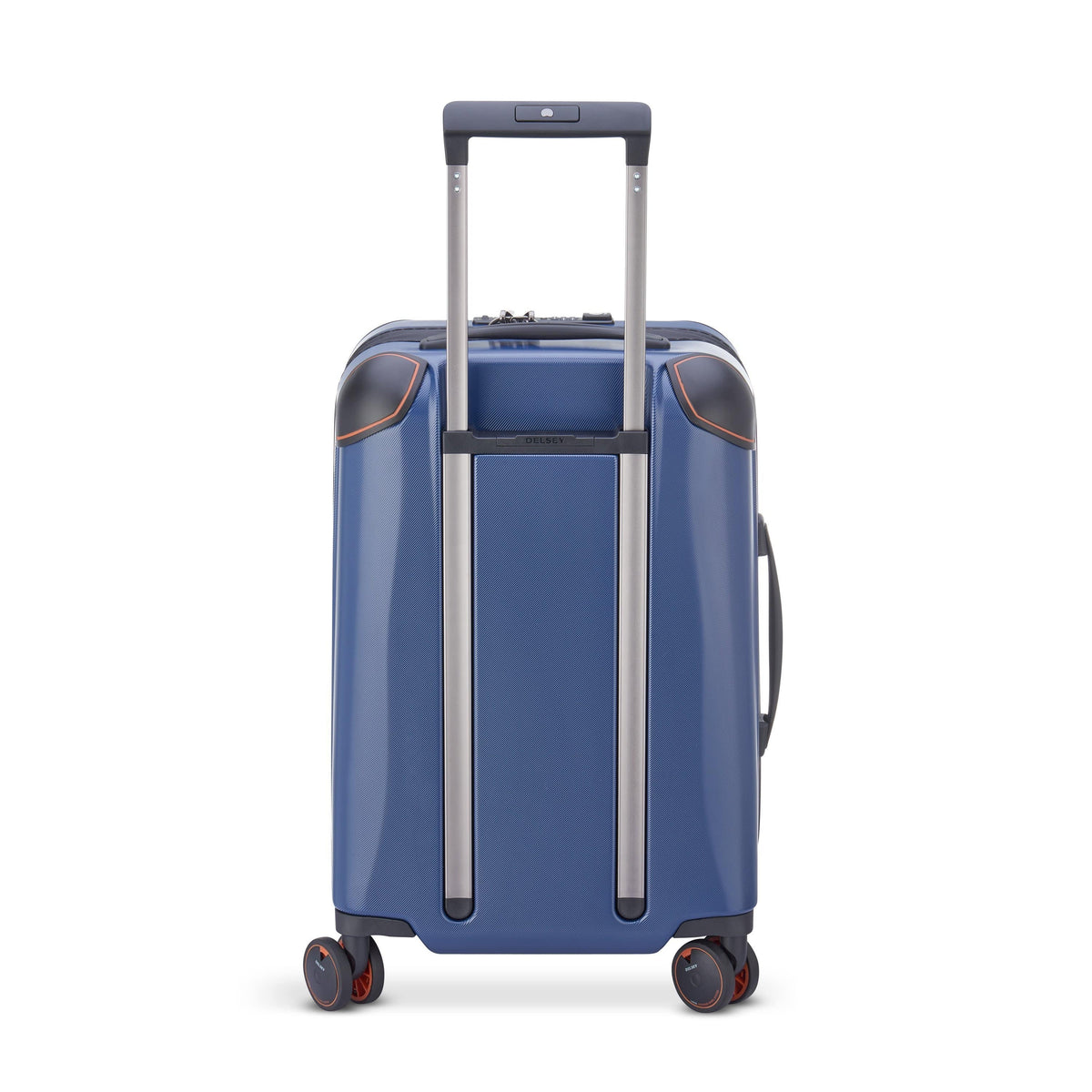 Delsey Paris Cactus 55Cm Hardcase 4 Double Wheel Cabin Luggage Trolley Blue - 00218080102