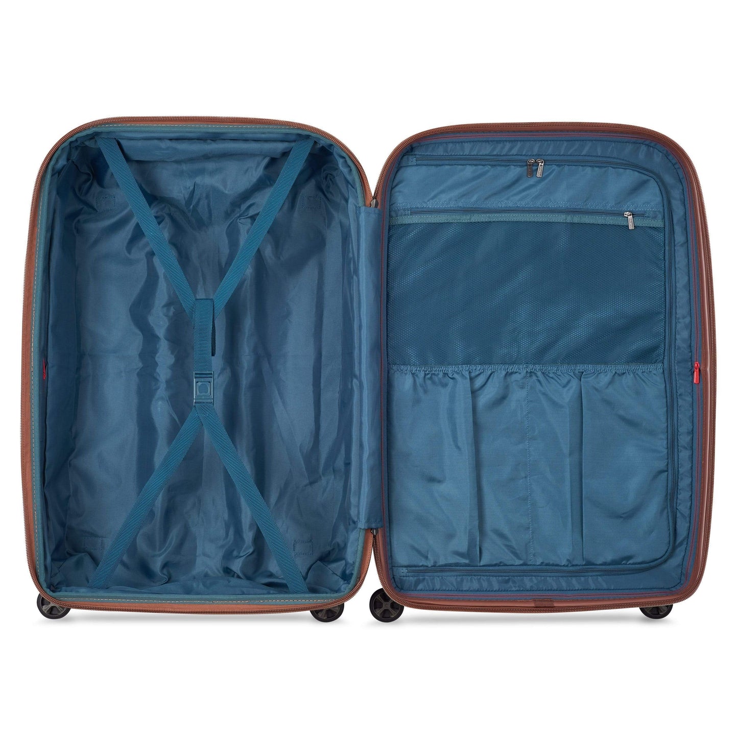 Delsey Paris St Tropez 77cm 4 Double Wheel Expandable Check-In Luggage Platinum - 00208783011