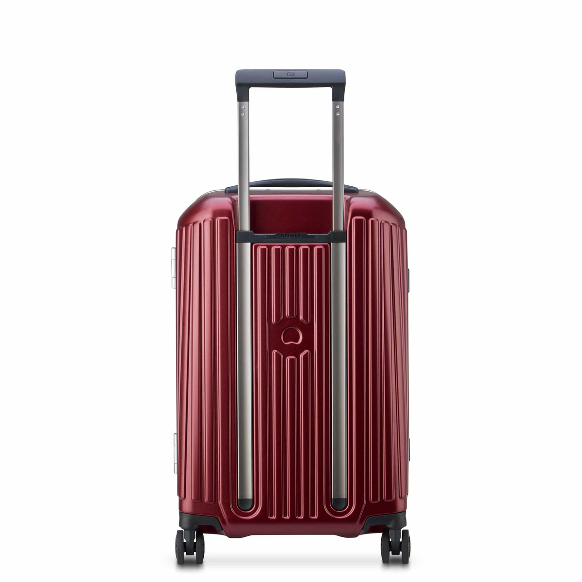 Delsey Paris Securitime Frame 55Cm Hardcase 4 Wheel Check-In Luggage Trolley Red - 00217480104