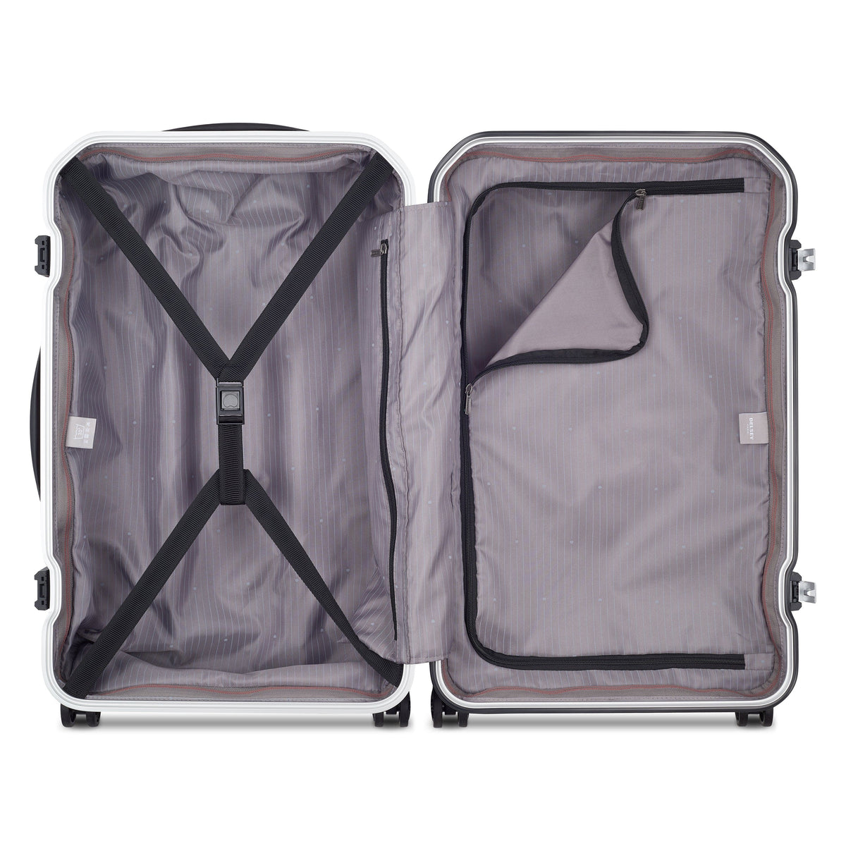 Delsey Paris Securitime Frame 68Cm Hardcase 4 Wheel Check-In Luggage Trolley Red - 00217481104