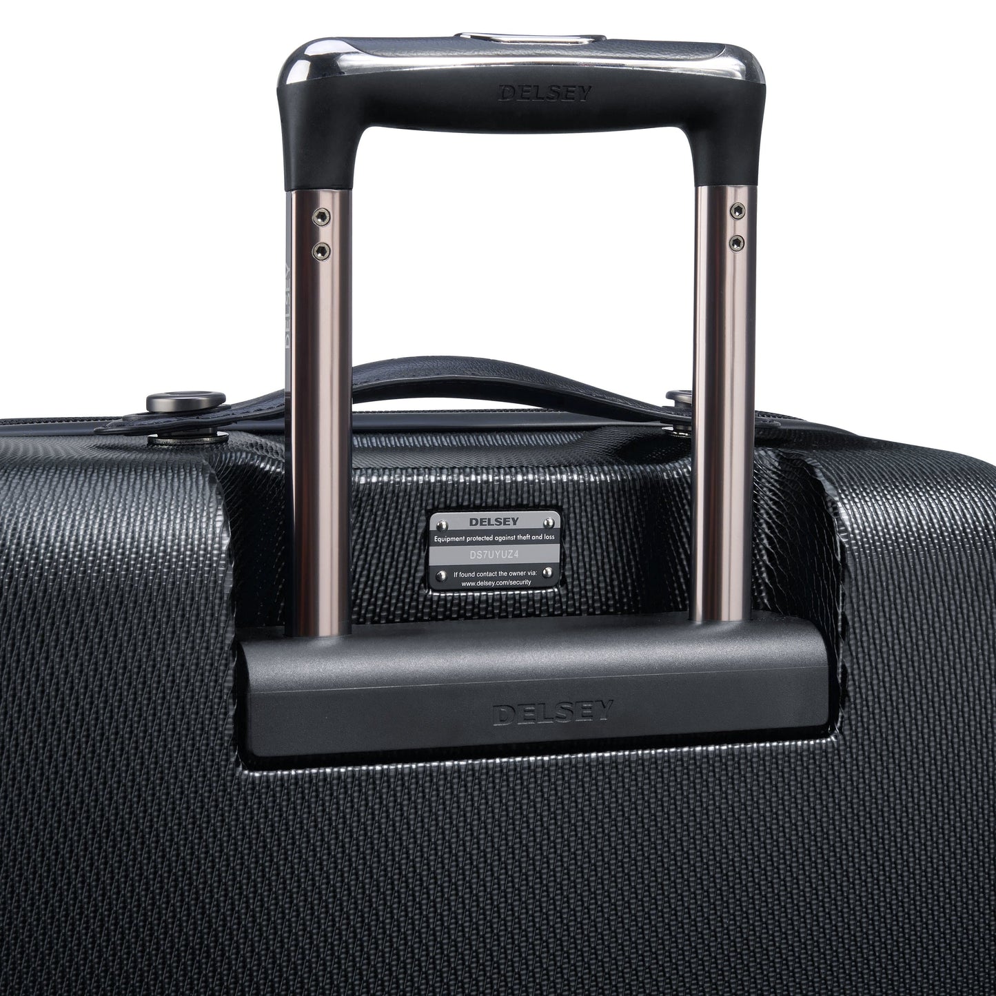 Delsey Paris Chatelet Air 67Cm Hardcase 4 Double Wheel Check-In Luggage Trolley Black - 00167281000