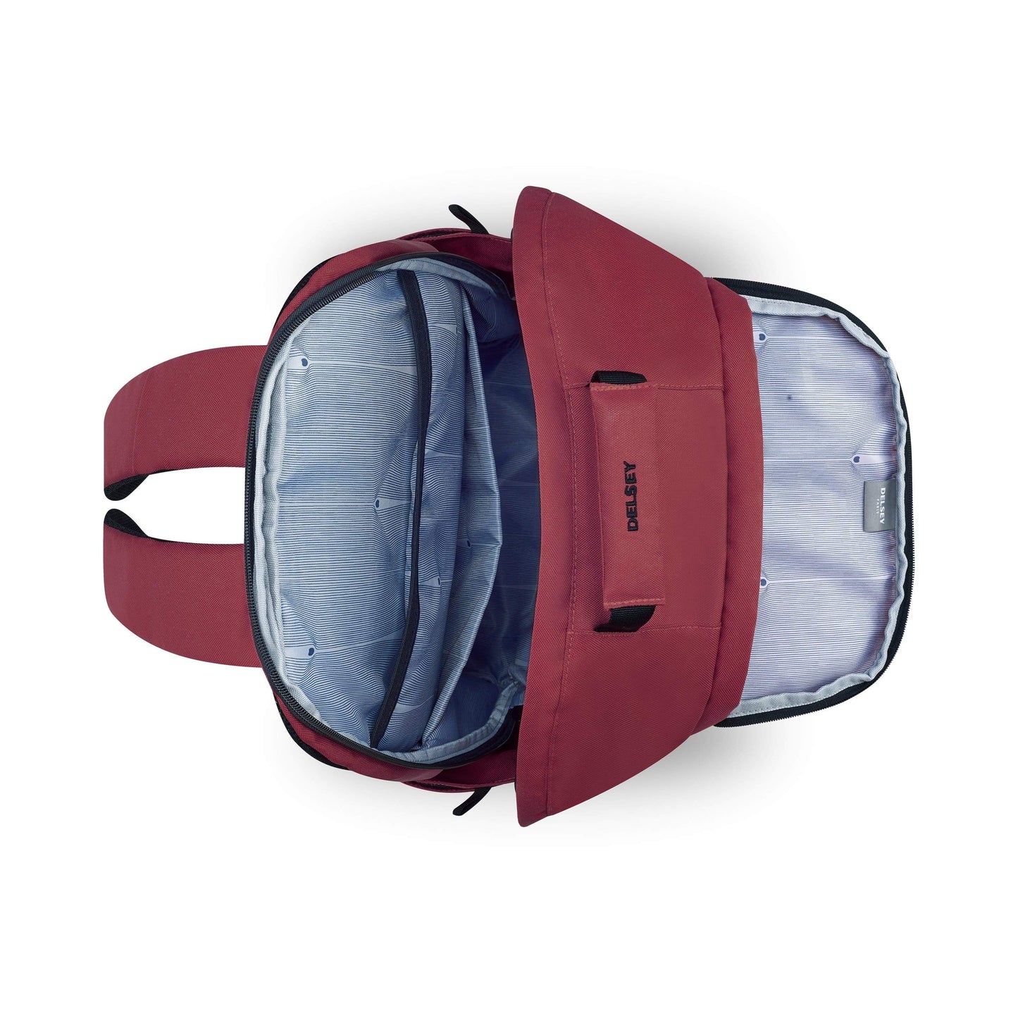 Delsey Paris Securban 15.6" Laptop Protection Backpack Burgundy - 00333460004