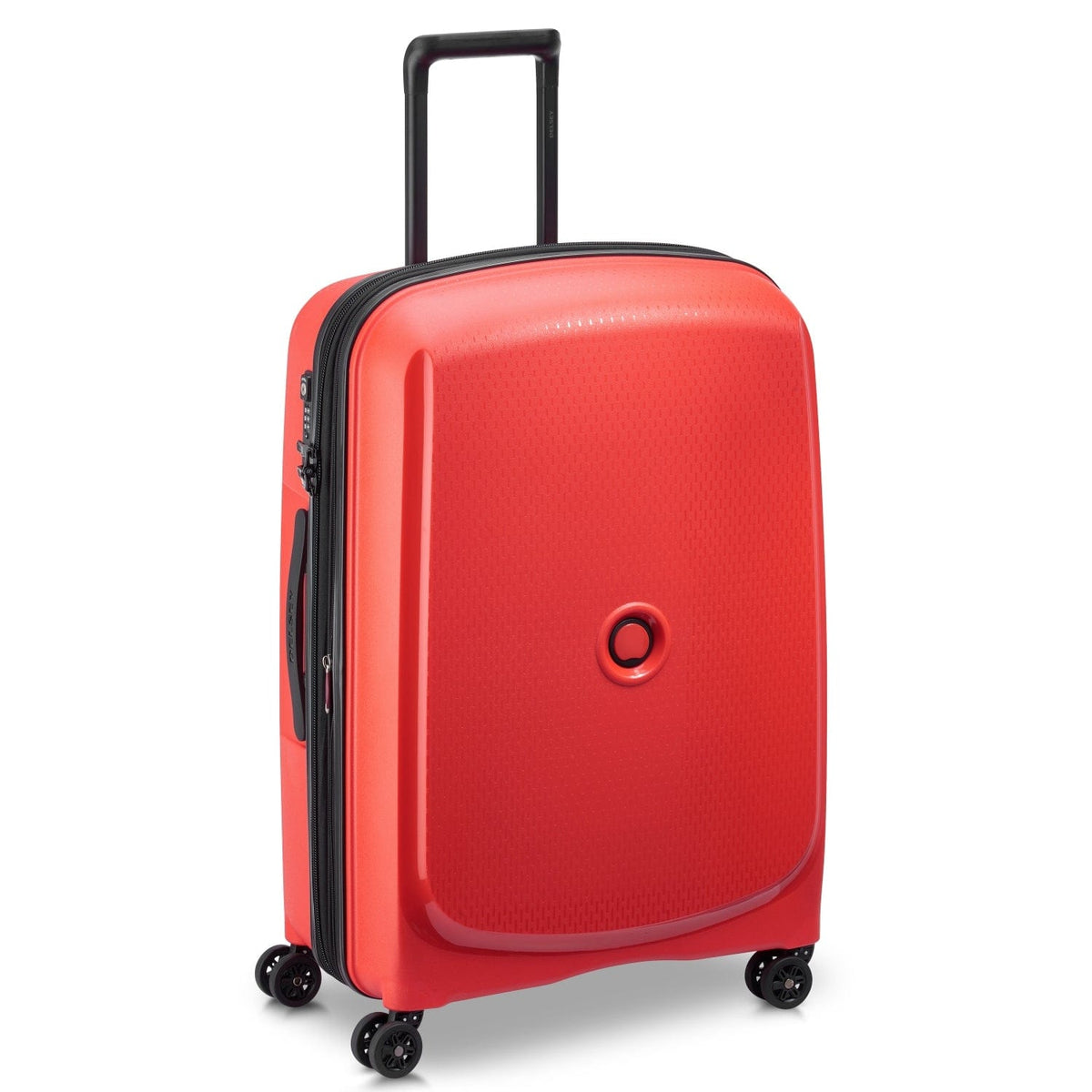 Delsey Paris Belmont Plus 83Cm Hardcase 4 Double Wheel Expandable Large Check-In Luggage Trolley Faded Red - 00386183034