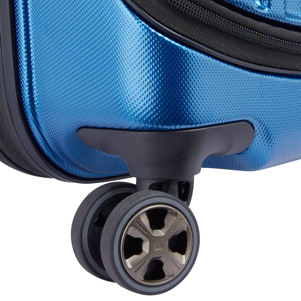 Delsey Paris Eclipse Dlx 70Cm Hardcase 4 Double Wheel Expandable Check-In Luggage Trolley Blue - 00208082002