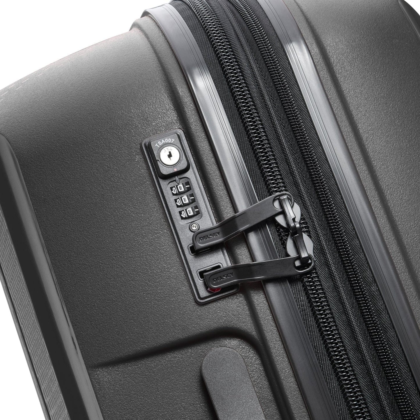Delsey Paris Belmont Plus 71Cm Hardcase 4 Double Wheel Expandable Cabin Lugagge Trolley Black - 00386182000