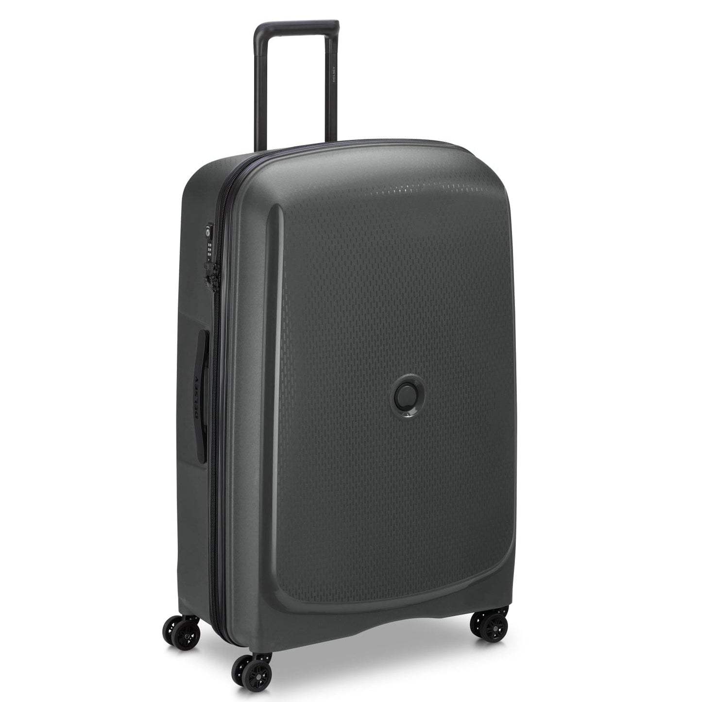Delsey Paris Belmont Plus 83Cm Hardcase 4 Double Wheel Expandable Cabin Lugagge Trolley Black - 00386183000