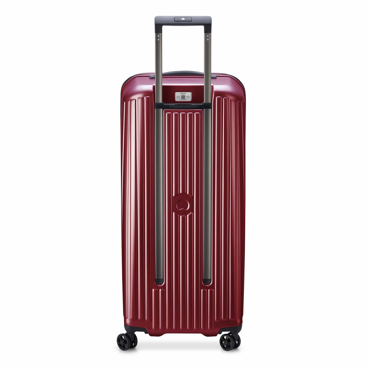 Delsey Paris Securitime Trunk 80Cm Hardcase 4 Double Wheel Check-In Luggage Trolley Red - 00217382804
