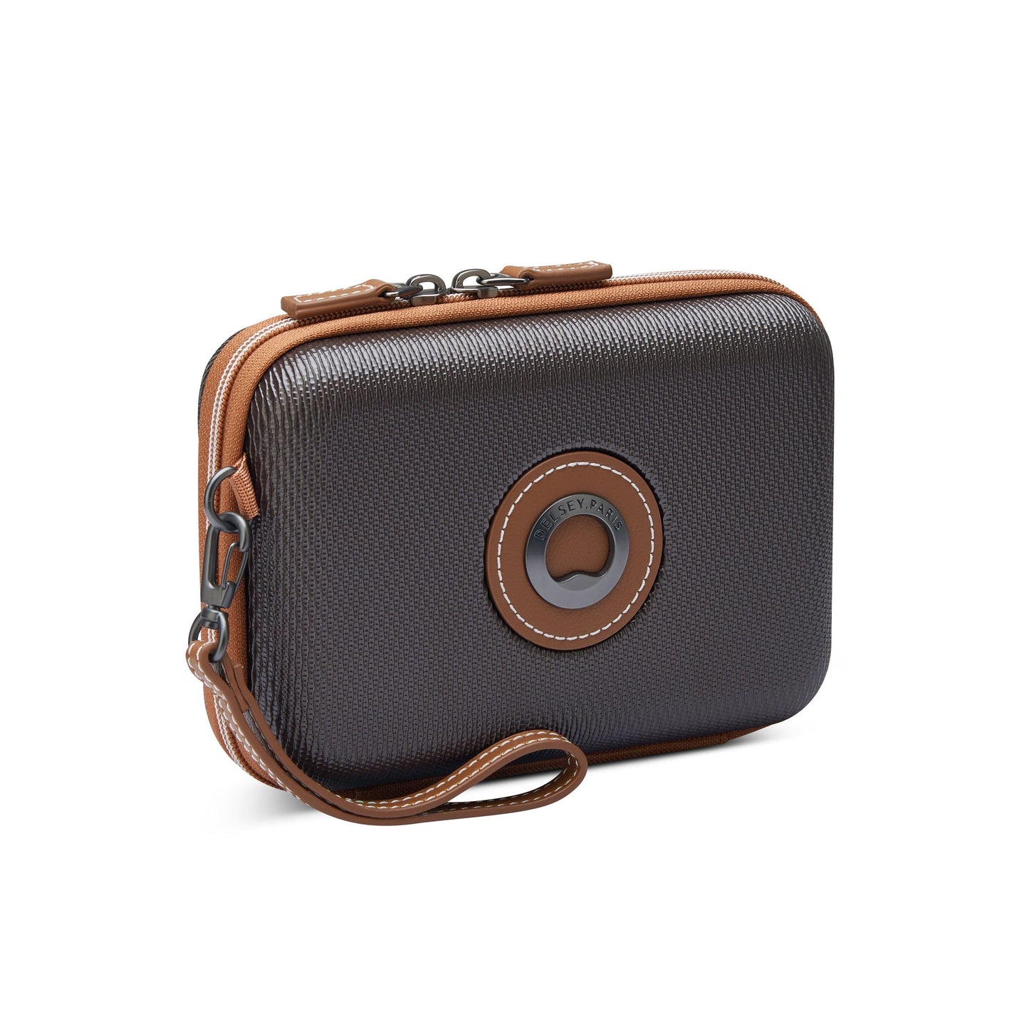 Delsey Paris Chatelet Air 2.0 Hardcase Clutch With Removable Shoulder Strap Brown - 00167611506