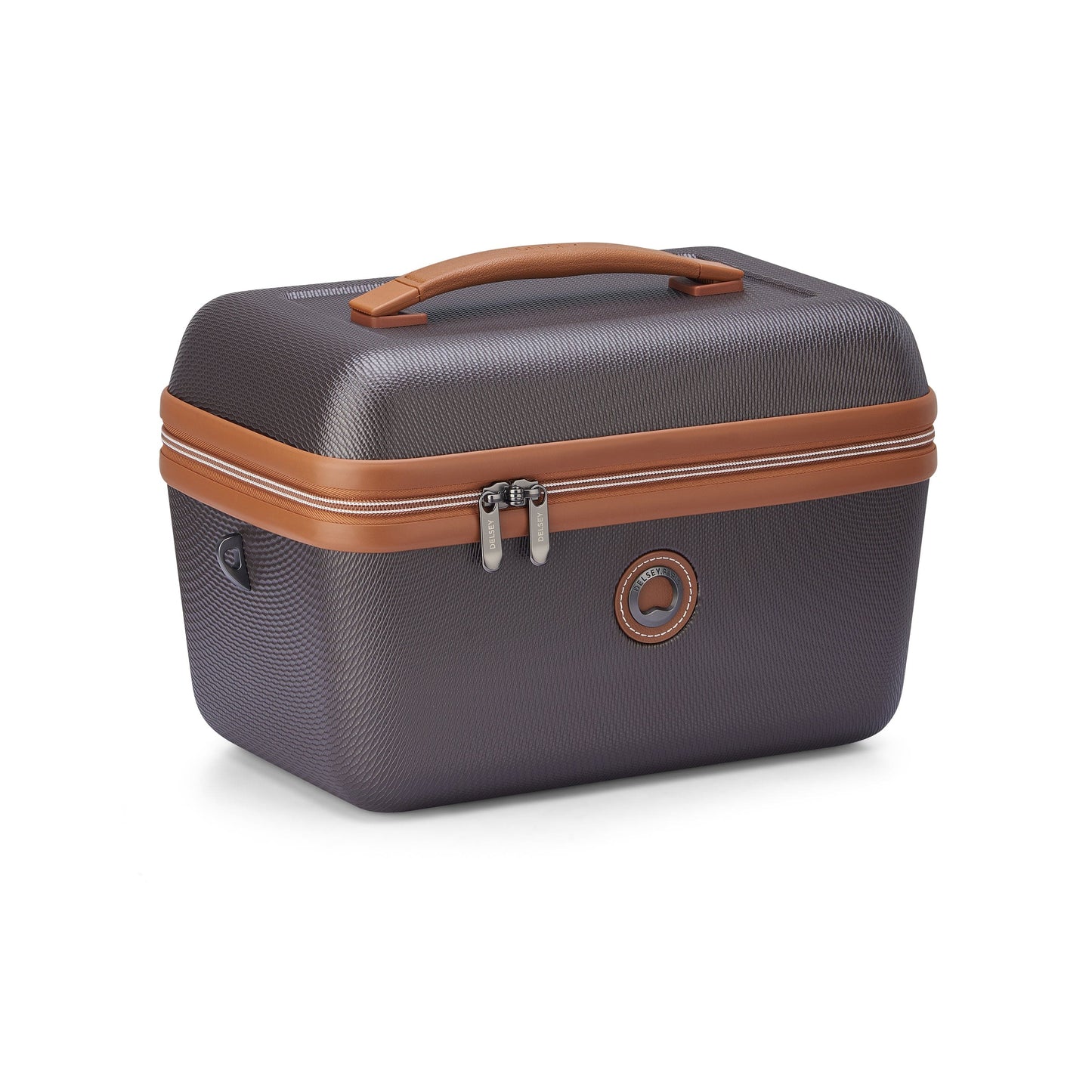 Delsey Paris Chatelet Air 2.0 Hardcase Tote Beauty Case With Removable Shoulder Strap Brown - 00167631006