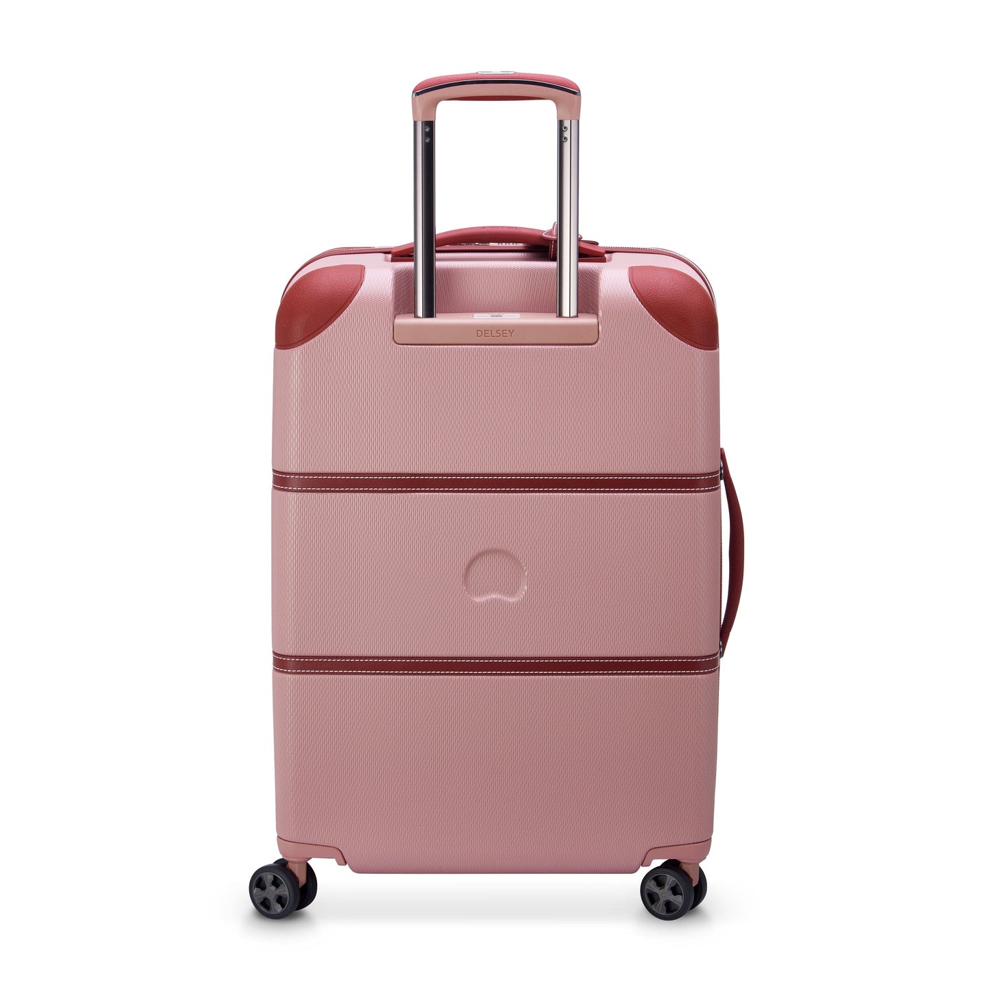 Delsey Paris Chatelet Air 2.0 66Cm Hardcase Trunk 4 Double Wheel Check-In Luggage Trolley Pink - 00167681009