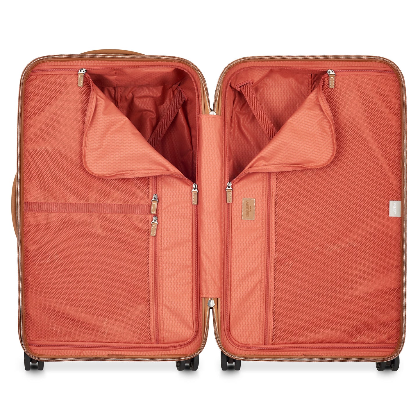 Delsey Paris Chatelet Air 2.0 75cm Hardcase Trunk 4 Double Wheel Check-In Luggage Trolley Brown - 00167681806