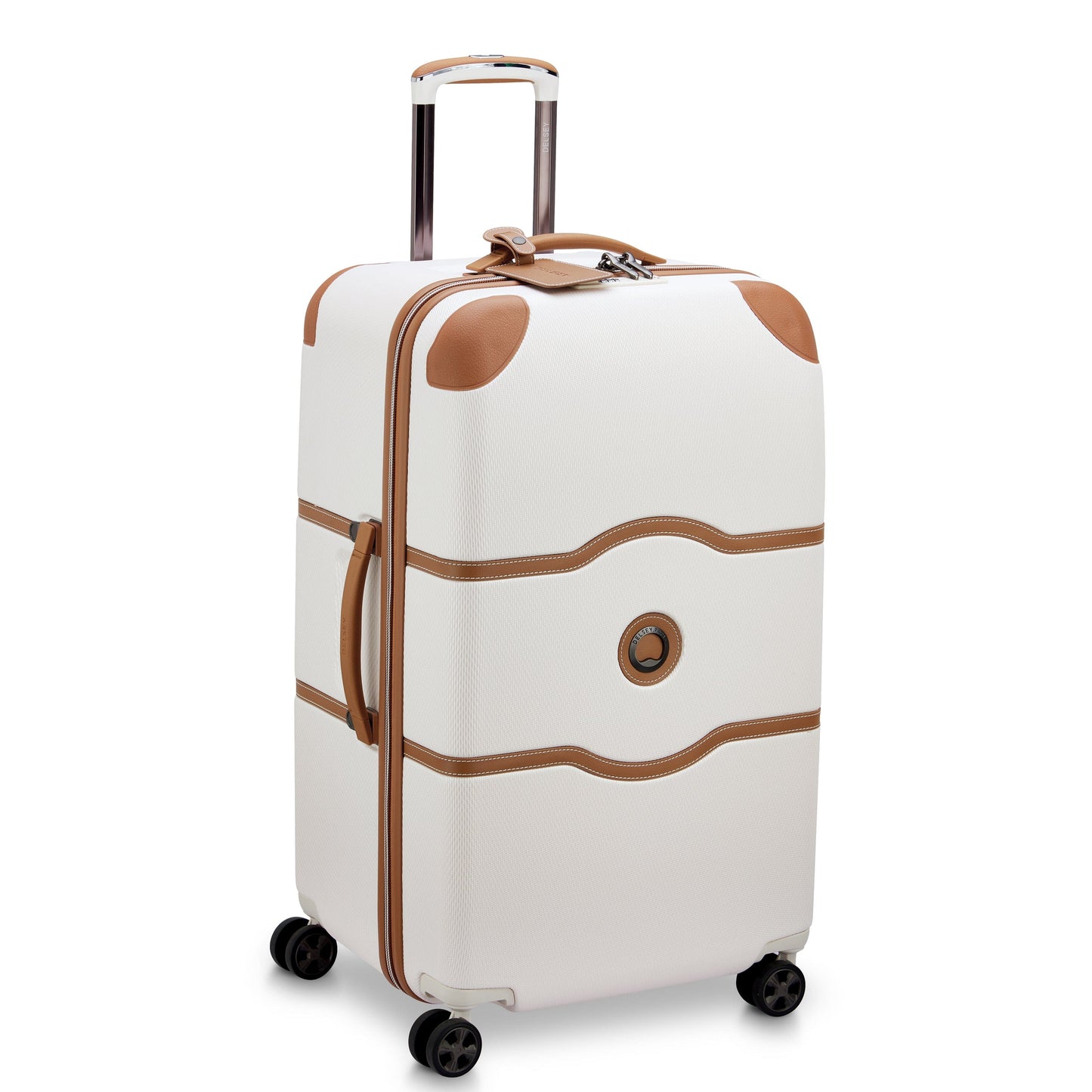 Delsey Paris Chatelet Air 2.0 Trunk 73cm Hardcase 4 Double Wheel Check-In Luggage Trolley Angora - 00167681815