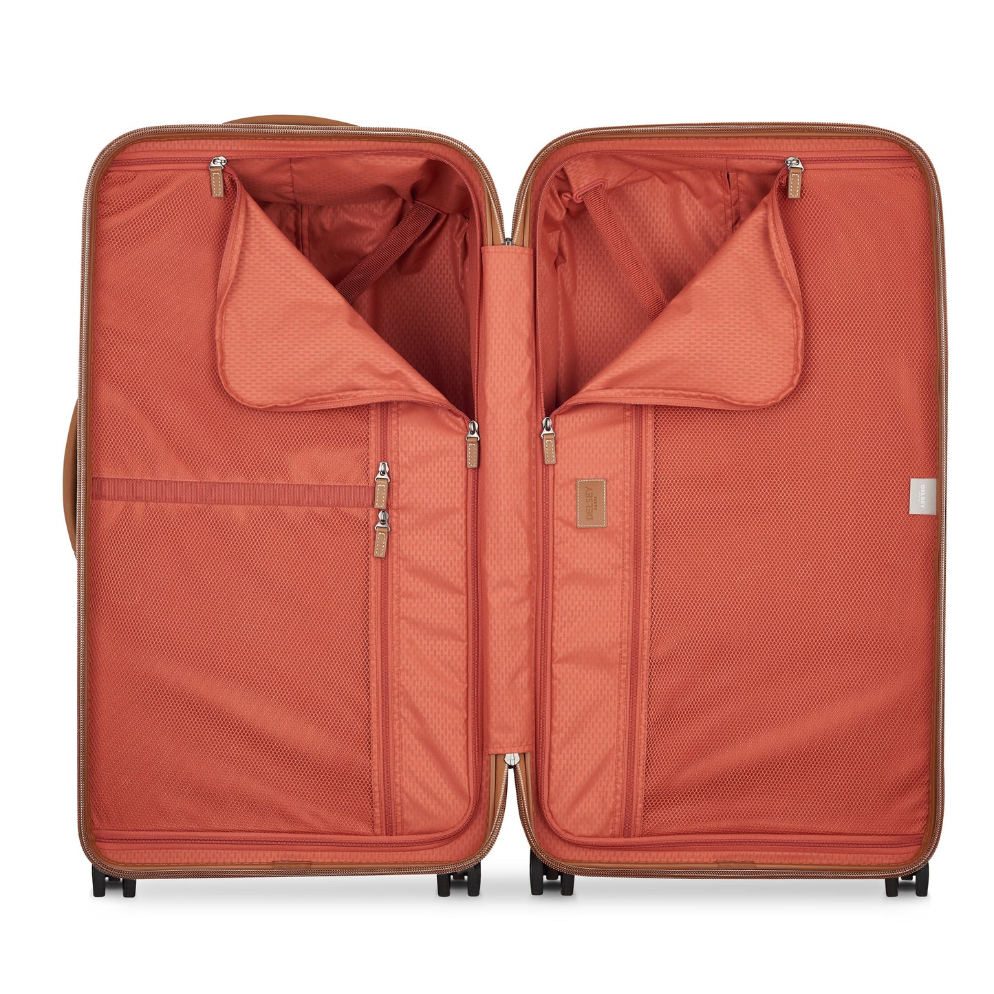 Delsey Paris Chatelet Air 2.0 Trunk 80cm Hardcase 4 Double Wheel Check-In Luggage Trolley Brown - 00167682806
