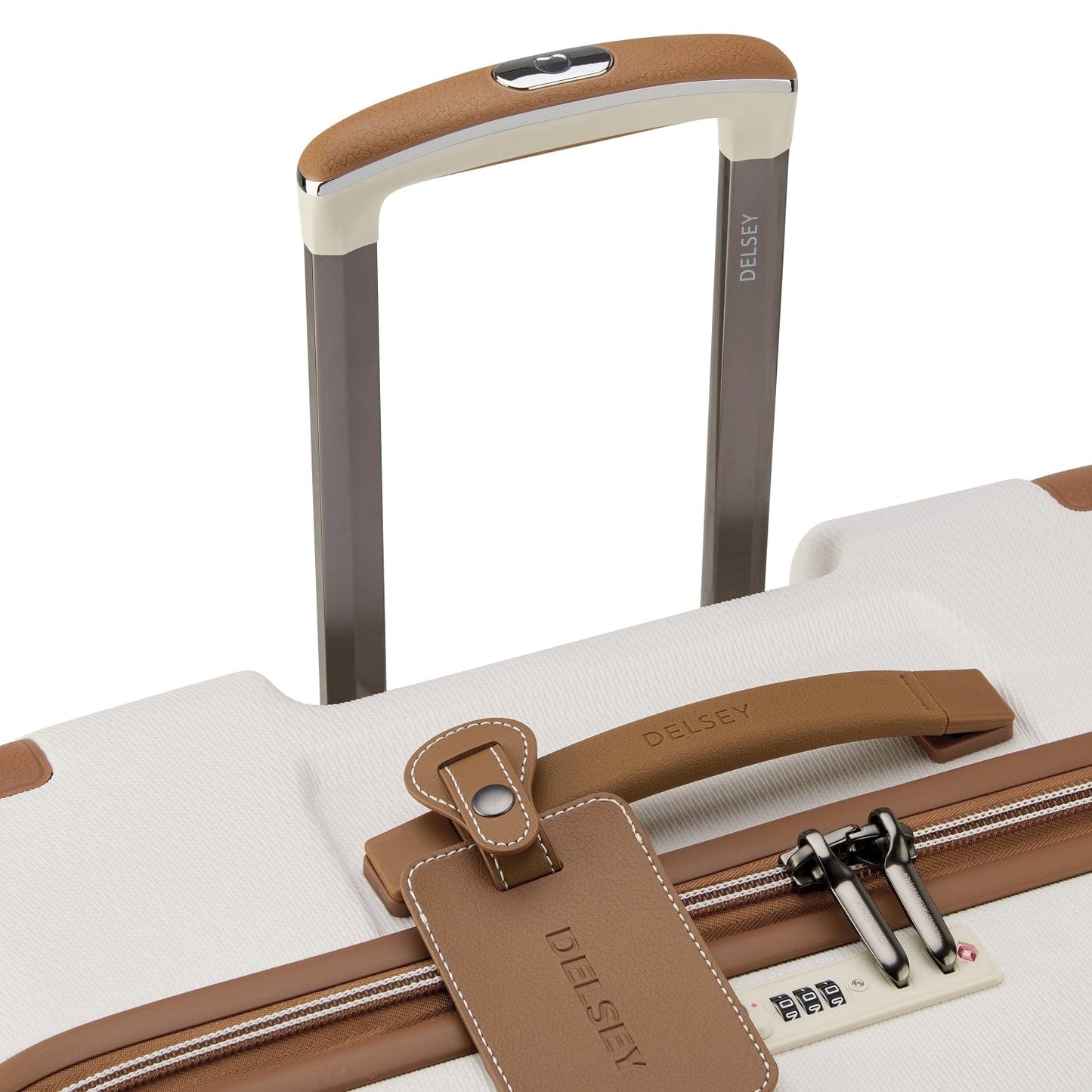 Delsey Paris Chatelet Air 2.0 82cm Hardcase 4 Double Wheel Check-In Luggage Trolley Angora - 00167683115