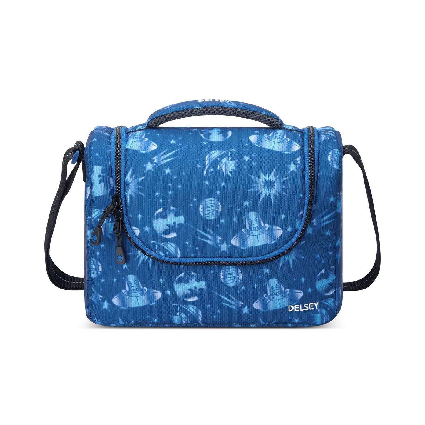 DELSEY BTS 2022 ISOTHERM LUNCH BAG BLUE PRINTING