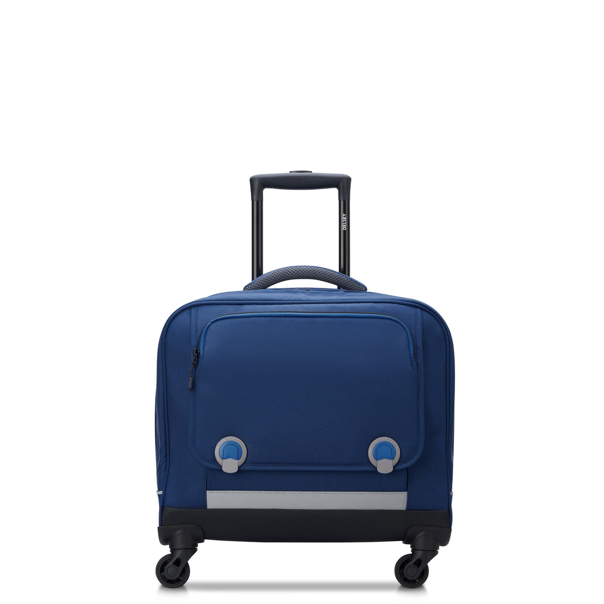 DELSEY BTS 2022 4W HORZ SCHOOLBAG 15.6 NAVY BLUE