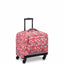 Delsey Paris Back to School Horizontal Wheeled School Bag Pink Printing