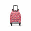 Delsey Paris Back to School Vertical Wheeled School Bag Pink Printing
