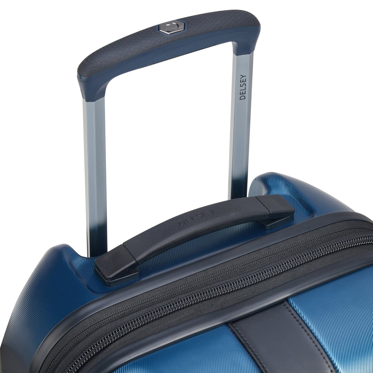 Delsey Paris Promenade Hard 2.0 82Cm Hardcase 4 Double Wheel Expandable Check-In Luggage Trolley Blue - 00208881902